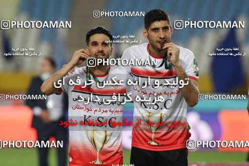 1694985, Isfahan, , Final 2020–21 Iranian Hazfi Cup, Khorramshahr Cup, Foulad Khouzestan (4) 0 v 0 (2) Esteghlal on 2021/08/08 at Naghsh-e Jahan Stadium
