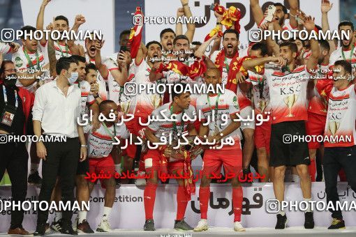 1694926, Isfahan, , Final 2020–21 Iranian Hazfi Cup, Khorramshahr Cup, Foulad Khouzestan (4) 0 v 0 (2) Esteghlal on 2021/08/08 at Naghsh-e Jahan Stadium