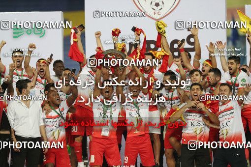 1694953, Isfahan, , Final 2020–21 Iranian Hazfi Cup, Khorramshahr Cup, Foulad Khouzestan (4) 0 v 0 (2) Esteghlal on 2021/08/08 at Naghsh-e Jahan Stadium