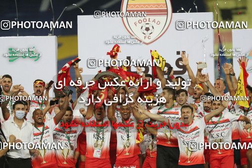 1695058, Isfahan, , Final 2020–21 Iranian Hazfi Cup, Khorramshahr Cup, Foulad Khouzestan (4) 0 v 0 (2) Esteghlal on 2021/08/08 at Naghsh-e Jahan Stadium