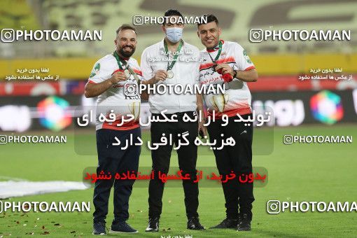 1694925, Isfahan, , Final 2020–21 Iranian Hazfi Cup, Khorramshahr Cup, Foulad Khouzestan (4) 0 v 0 (2) Esteghlal on 2021/08/08 at Naghsh-e Jahan Stadium