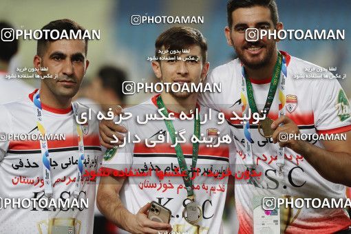 1695083, Isfahan, , Final 2020–21 Iranian Hazfi Cup, Khorramshahr Cup, Foulad Khouzestan (4) 0 v 0 (2) Esteghlal on 2021/08/08 at Naghsh-e Jahan Stadium