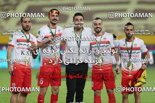 1695121, Isfahan, , Final 2020–21 Iranian Hazfi Cup, Khorramshahr Cup, Foulad Khouzestan (4) 0 v 0 (2) Esteghlal on 2021/08/08 at Naghsh-e Jahan Stadium