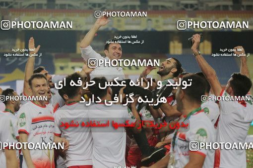 1695003, Isfahan, , Final 2020–21 Iranian Hazfi Cup, Khorramshahr Cup, Foulad Khouzestan (4) 0 v 0 (2) Esteghlal on 2021/08/08 at Naghsh-e Jahan Stadium