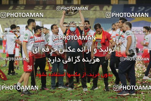 1694964, Isfahan, , Final 2020–21 Iranian Hazfi Cup, Khorramshahr Cup, Foulad Khouzestan (4) 0 v 0 (2) Esteghlal on 2021/08/08 at Naghsh-e Jahan Stadium