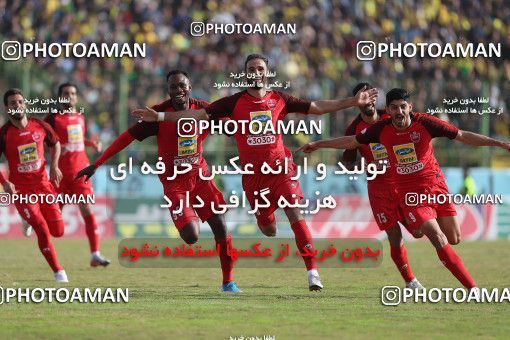 1697084, Abadan, Iran, Iran Football Pro League، Persian Gulf Cup، Week 18، Second Leg، Sanat Naft Abadan 0 v 1 Persepolis on 2020/02/01 at Takhti Stadium Abadan