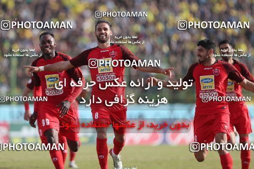 1697127, Abadan, Iran, Iran Football Pro League، Persian Gulf Cup، Week 18، Second Leg، Sanat Naft Abadan 0 v 1 Persepolis on 2020/02/01 at Takhti Stadium Abadan