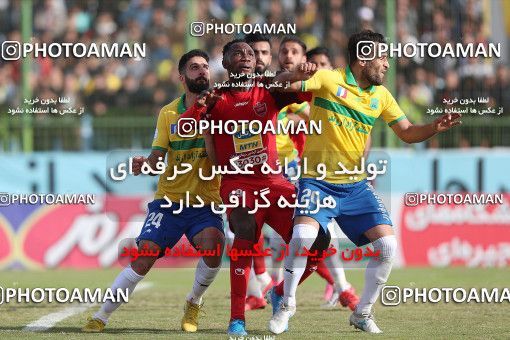 1697099, Abadan, Iran, Iran Football Pro League، Persian Gulf Cup، Week 18، Second Leg، Sanat Naft Abadan 0 v 1 Persepolis on 2020/02/01 at Takhti Stadium Abadan