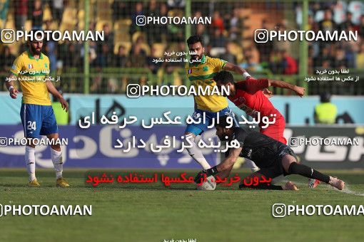 1697138, Abadan, Iran, Iran Football Pro League، Persian Gulf Cup، Week 18، Second Leg، Sanat Naft Abadan 0 v 1 Persepolis on 2020/02/01 at Takhti Stadium Abadan