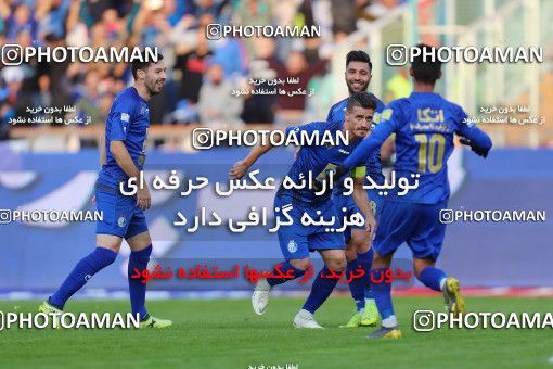 1699477, Tehran, , Iran Football Pro League، Persian Gulf Cup، Week 10، First Leg، Esteghlal 5 v 0 Sanat Naft Abadan on 2019/11/05 at Azadi Stadium