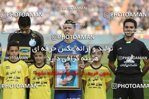 1699612, Tehran, , Iran Football Pro League، Persian Gulf Cup، Week 10، First Leg، Esteghlal 5 v 0 Sanat Naft Abadan on 2019/11/05 at Azadi Stadium