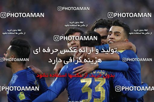 1699630, Tehran, , Iran Football Pro League، Persian Gulf Cup، Week 10، First Leg، Esteghlal 5 v 0 Sanat Naft Abadan on 2019/11/05 at Azadi Stadium