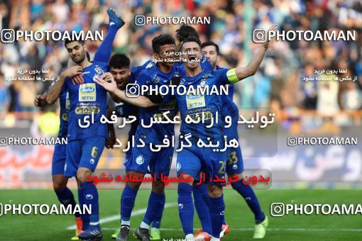 1699315, Iran Football Pro League، Persian Gulf Cup، Week 10، First Leg، 2019/11/05، Tehran، Azadi Stadium، Esteghlal 5 - 0 Sanat Naft Abadan