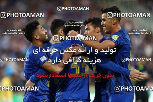 1699350, Iran Football Pro League، Persian Gulf Cup، Week 10، First Leg، 2019/11/05، Tehran، Azadi Stadium، Esteghlal 5 - 0 Sanat Naft Abadan
