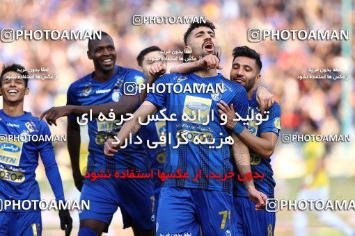 1699345, Iran Football Pro League، Persian Gulf Cup، Week 10، First Leg، 2019/11/05، Tehran، Azadi Stadium، Esteghlal 5 - 0 Sanat Naft Abadan