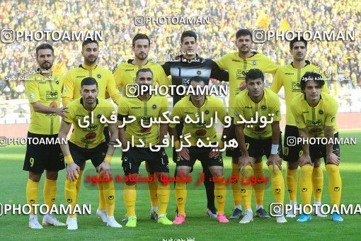 1700795, Isfahan, , Iran Football Pro League، Persian Gulf Cup، Week 12، First Leg، Sepahan 2 v 2 Esteghlal on 2019/11/30 at Naghsh-e Jahan Stadium