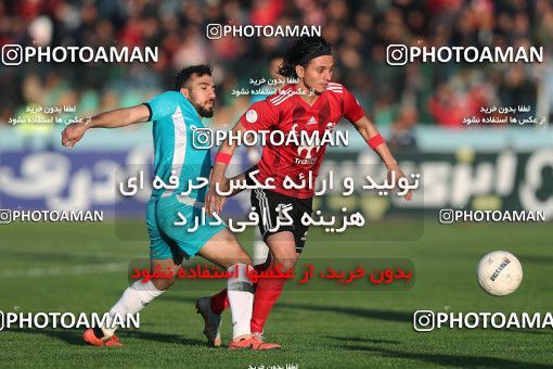 1700899, Tehran,Shahr Qods, , Iran Football Pro League، Persian Gulf Cup، Week 12، First Leg، Paykan 2 v 3 Tractor Sazi on 2019/12/28 at Shahr-e Qods Stadium