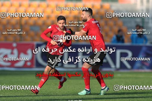 1700917, Tehran,Shahr Qods, , Iran Football Pro League، Persian Gulf Cup، Week 12، First Leg، Paykan 2 v 3 Tractor Sazi on 2019/12/28 at Shahr-e Qods Stadium