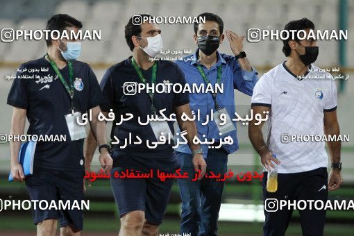 1702004, Tehran, , لیگ برتر فوتبال ایران، Persian Gulf Cup، Week 30، Second Leg، Esteghlal 1 v 2 Sepahan on 2021/07/30 at Azadi Stadium