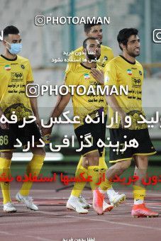 1702096, Tehran, , لیگ برتر فوتبال ایران، Persian Gulf Cup، Week 30، Second Leg، Esteghlal 1 v 2 Sepahan on 2021/07/30 at Azadi Stadium