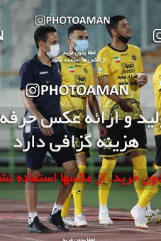 1701842, Tehran, , لیگ برتر فوتبال ایران، Persian Gulf Cup، Week 30، Second Leg، Esteghlal 1 v 2 Sepahan on 2021/07/30 at Azadi Stadium