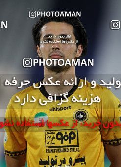 1701944, Tehran, , لیگ برتر فوتبال ایران، Persian Gulf Cup، Week 30، Second Leg، Esteghlal 1 v 2 Sepahan on 2021/07/30 at Azadi Stadium
