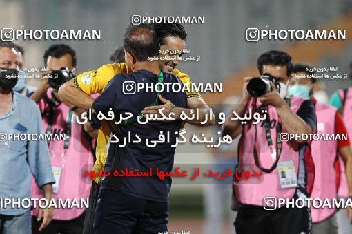 1701994, Tehran, , لیگ برتر فوتبال ایران، Persian Gulf Cup، Week 30، Second Leg، Esteghlal 1 v 2 Sepahan on 2021/07/30 at Azadi Stadium