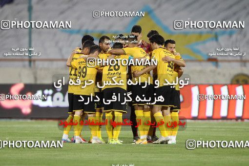 1701934, Tehran, , لیگ برتر فوتبال ایران، Persian Gulf Cup، Week 30، Second Leg، Esteghlal 1 v 2 Sepahan on 2021/07/30 at Azadi Stadium