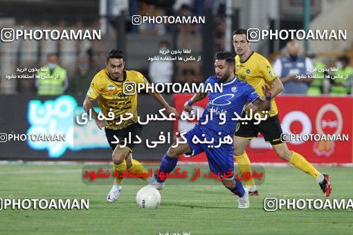 1702123, Tehran, , لیگ برتر فوتبال ایران، Persian Gulf Cup، Week 30، Second Leg، Esteghlal 1 v 2 Sepahan on 2021/07/30 at Azadi Stadium