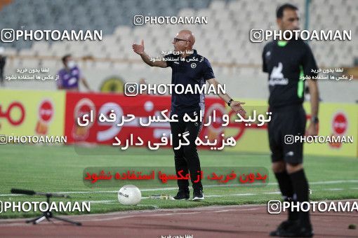 1701876, Tehran, , لیگ برتر فوتبال ایران، Persian Gulf Cup، Week 30، Second Leg، Esteghlal 1 v 2 Sepahan on 2021/07/30 at Azadi Stadium