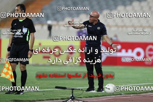 1702124, Tehran, , لیگ برتر فوتبال ایران، Persian Gulf Cup، Week 30، Second Leg، Esteghlal 1 v 2 Sepahan on 2021/07/30 at Azadi Stadium