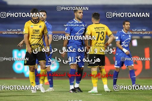 1702120, Tehran, , لیگ برتر فوتبال ایران، Persian Gulf Cup، Week 30، Second Leg، Esteghlal 1 v 2 Sepahan on 2021/07/30 at Azadi Stadium