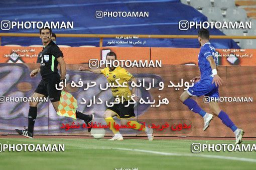1701860, Tehran, , لیگ برتر فوتبال ایران، Persian Gulf Cup، Week 30، Second Leg، Esteghlal 1 v 2 Sepahan on 2021/07/30 at Azadi Stadium