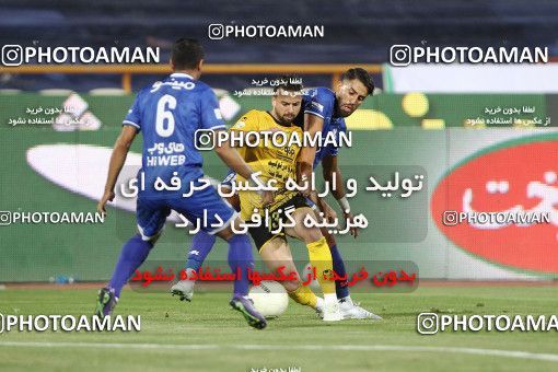 1701947, Tehran, , لیگ برتر فوتبال ایران، Persian Gulf Cup، Week 30، Second Leg، Esteghlal 1 v 2 Sepahan on 2021/07/30 at Azadi Stadium