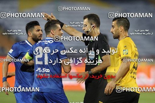 1702059, Tehran, , لیگ برتر فوتبال ایران، Persian Gulf Cup، Week 30، Second Leg، Esteghlal 1 v 2 Sepahan on 2021/07/30 at Azadi Stadium