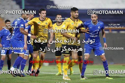 1702034, Tehran, , لیگ برتر فوتبال ایران، Persian Gulf Cup، Week 30، Second Leg، Esteghlal 1 v 2 Sepahan on 2021/07/30 at Azadi Stadium