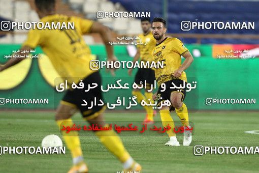 1702071, Tehran, , لیگ برتر فوتبال ایران، Persian Gulf Cup، Week 30، Second Leg، Esteghlal 1 v 2 Sepahan on 2021/07/30 at Azadi Stadium
