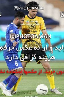 1701849, Tehran, , لیگ برتر فوتبال ایران، Persian Gulf Cup، Week 30، Second Leg، Esteghlal 1 v 2 Sepahan on 2021/07/30 at Azadi Stadium