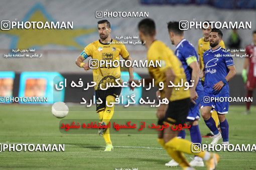 1701892, Tehran, , لیگ برتر فوتبال ایران، Persian Gulf Cup، Week 30، Second Leg، Esteghlal 1 v 2 Sepahan on 2021/07/30 at Azadi Stadium
