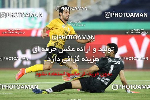 1701951, Tehran, , لیگ برتر فوتبال ایران، Persian Gulf Cup، Week 30، Second Leg، Esteghlal 1 v 2 Sepahan on 2021/07/30 at Azadi Stadium