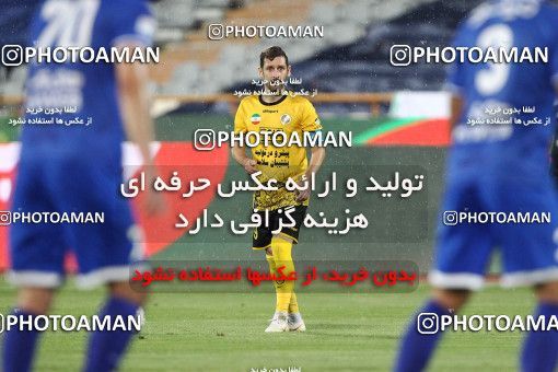 1701933, Tehran, , لیگ برتر فوتبال ایران، Persian Gulf Cup، Week 30، Second Leg، Esteghlal 1 v 2 Sepahan on 2021/07/30 at Azadi Stadium