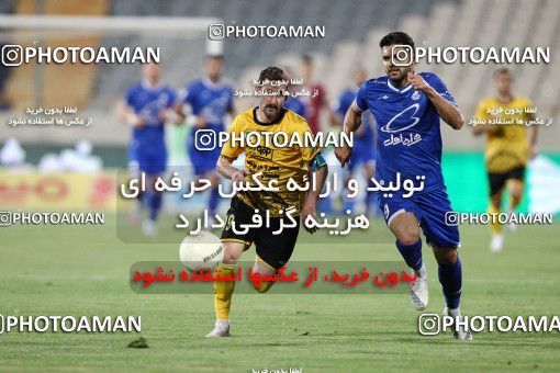 1701905, Tehran, , لیگ برتر فوتبال ایران، Persian Gulf Cup، Week 30، Second Leg، Esteghlal 1 v 2 Sepahan on 2021/07/30 at Azadi Stadium