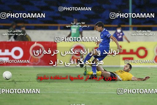 1702093, Tehran, , لیگ برتر فوتبال ایران، Persian Gulf Cup، Week 30، Second Leg، Esteghlal 1 v 2 Sepahan on 2021/07/30 at Azadi Stadium