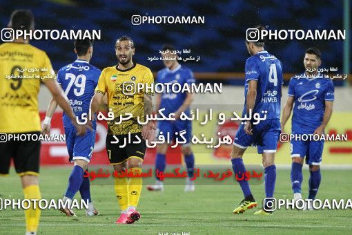 1701956, Tehran, , لیگ برتر فوتبال ایران، Persian Gulf Cup، Week 30، Second Leg، Esteghlal 1 v 2 Sepahan on 2021/07/30 at Azadi Stadium