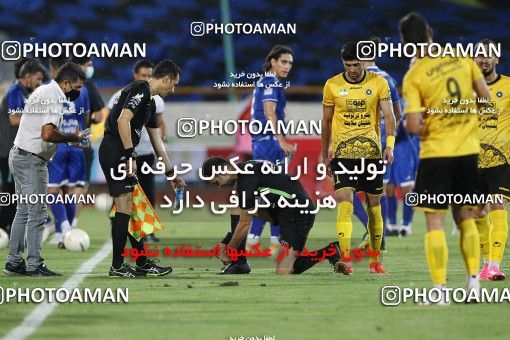 1701845, Tehran, , لیگ برتر فوتبال ایران، Persian Gulf Cup، Week 30، Second Leg، Esteghlal 1 v 2 Sepahan on 2021/07/30 at Azadi Stadium