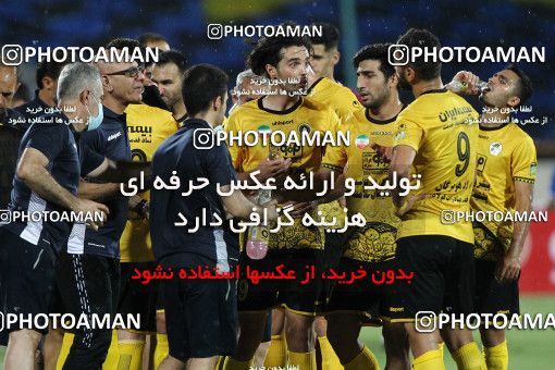 1701868, Tehran, , لیگ برتر فوتبال ایران، Persian Gulf Cup، Week 30، Second Leg، Esteghlal 1 v 2 Sepahan on 2021/07/30 at Azadi Stadium