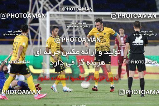 1701884, Tehran, , لیگ برتر فوتبال ایران، Persian Gulf Cup، Week 30، Second Leg، Esteghlal 1 v 2 Sepahan on 2021/07/30 at Azadi Stadium