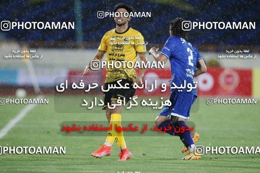 1701972, Tehran, , لیگ برتر فوتبال ایران، Persian Gulf Cup، Week 30، Second Leg، Esteghlal 1 v 2 Sepahan on 2021/07/30 at Azadi Stadium