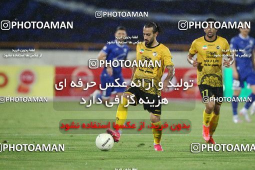 1702107, Tehran, , لیگ برتر فوتبال ایران، Persian Gulf Cup، Week 30، Second Leg، Esteghlal 1 v 2 Sepahan on 2021/07/30 at Azadi Stadium
