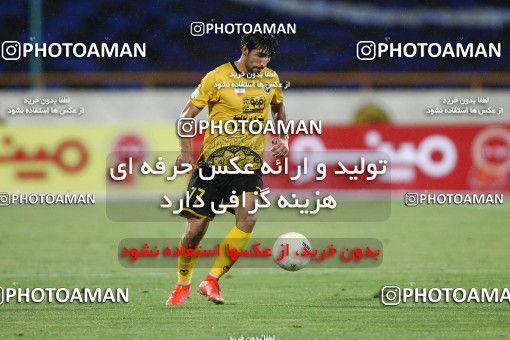 1702061, Tehran, , لیگ برتر فوتبال ایران، Persian Gulf Cup، Week 30، Second Leg، Esteghlal 1 v 2 Sepahan on 2021/07/30 at Azadi Stadium